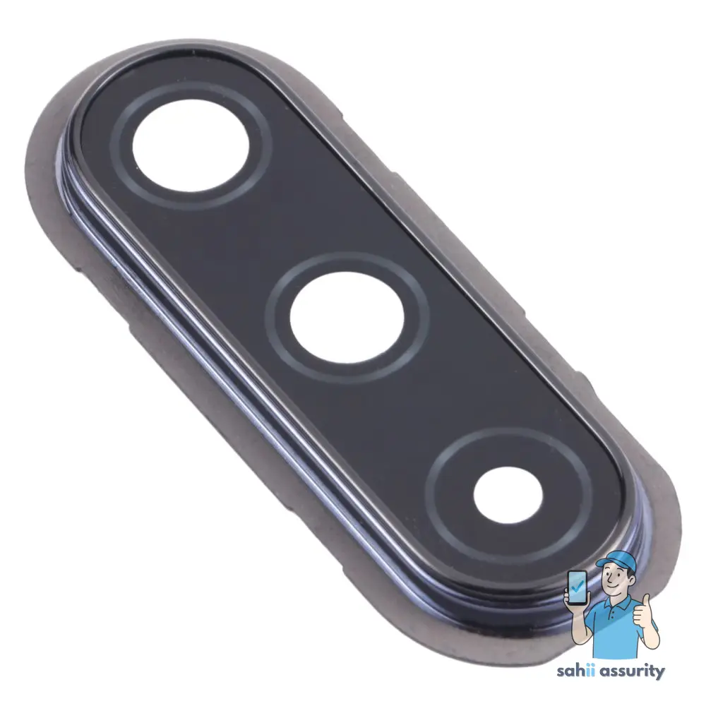 Camera Lens Glass with Frame for OnePlus Nord CE 5G Grey thumbnail